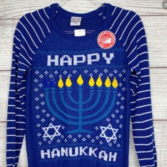 Hanukkah clearance sequin sweater